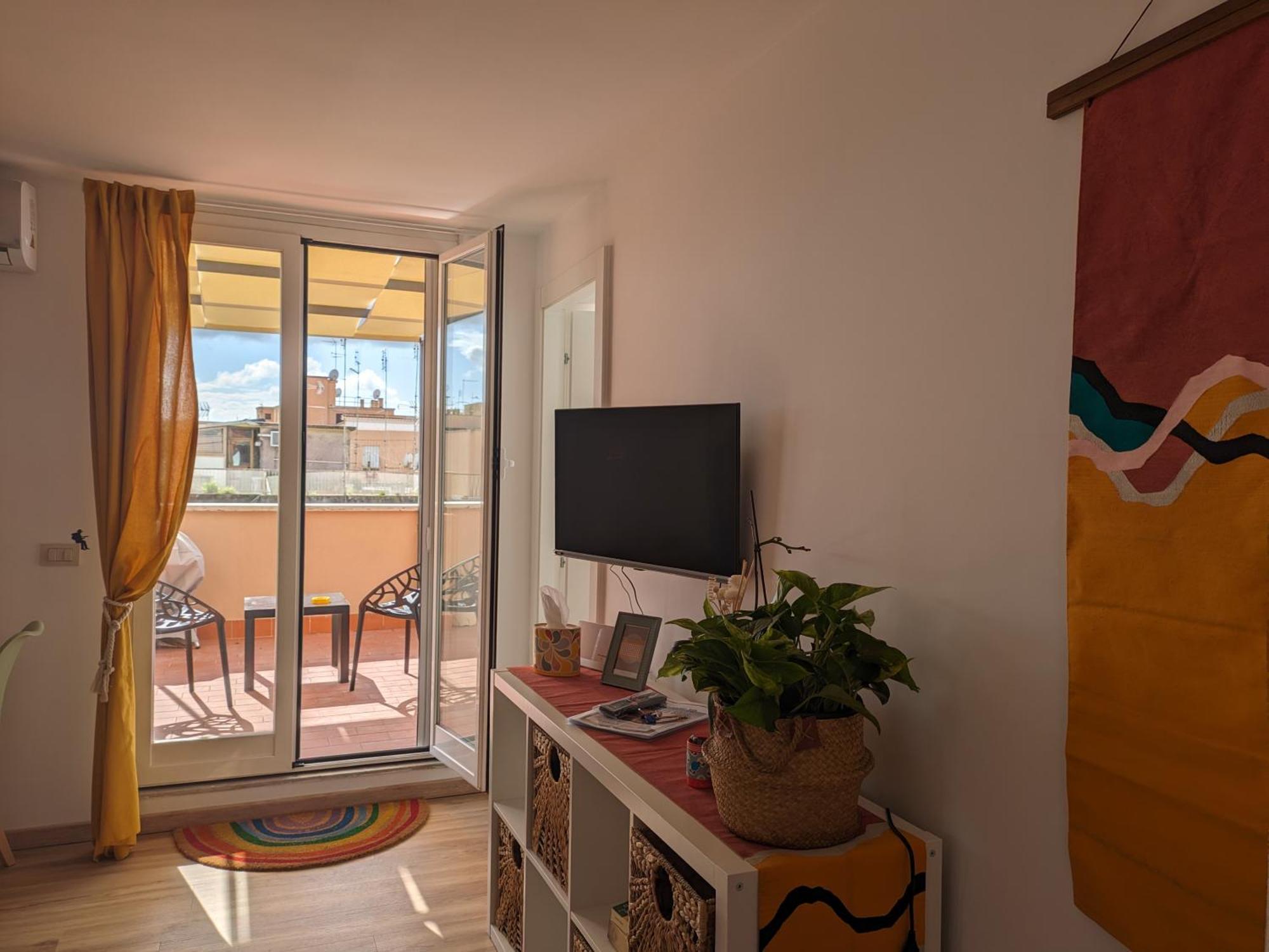 Casetta Sole, Superattico Con Terrazzo Vicino San Pietro, New 로마 외부 사진